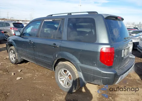 2004 Honda Pilot Ex z USA, uszkodzony, nr VIN 2HKYF18434H508972